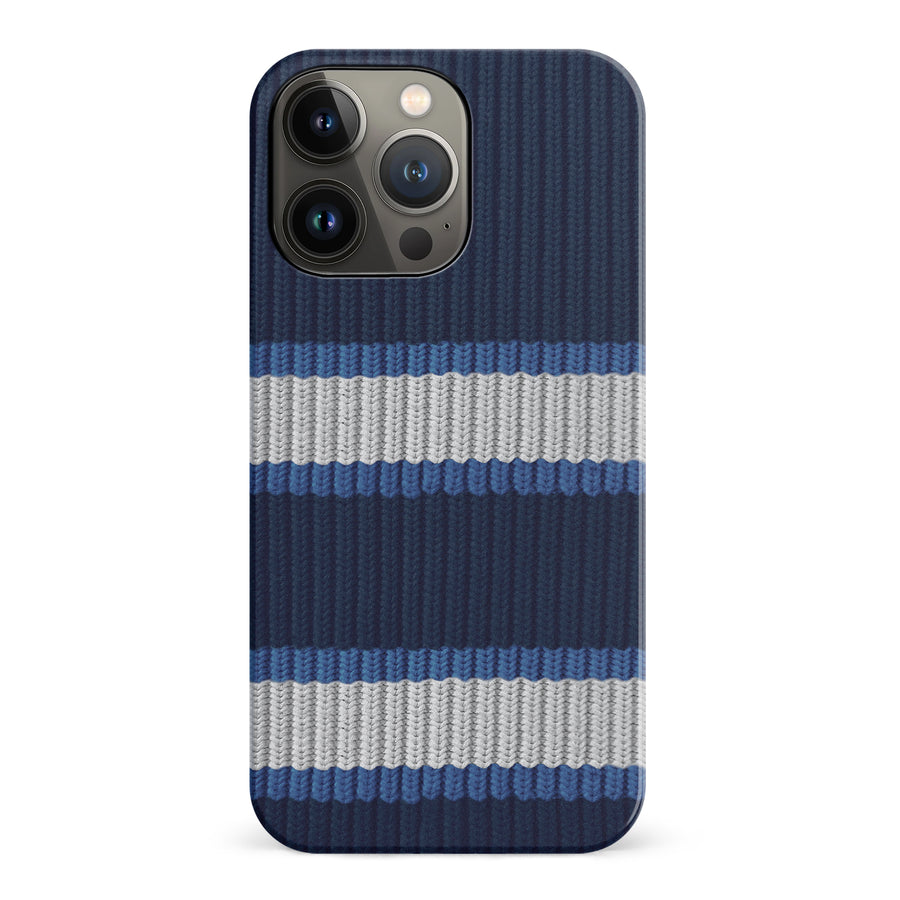 iPhone 14 Pro Hockey Sock Phone Case - Winnipeg Jets Home