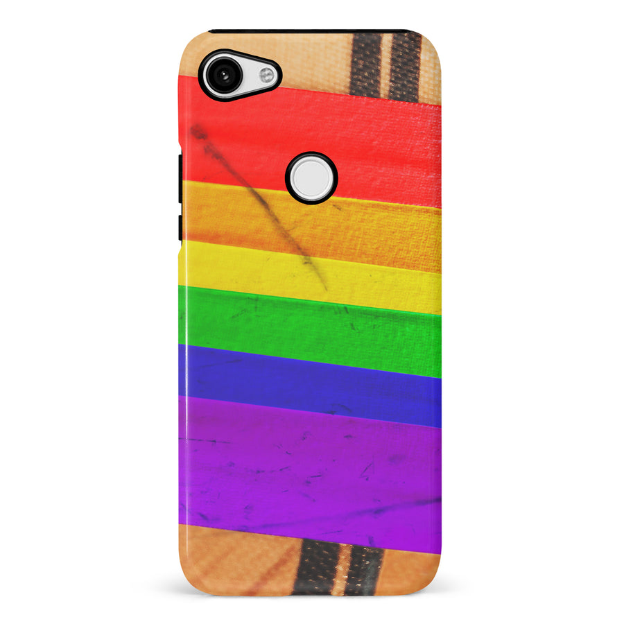 Google Pixel 3 XL Hockey Stick Phone Case - Pride Tape
