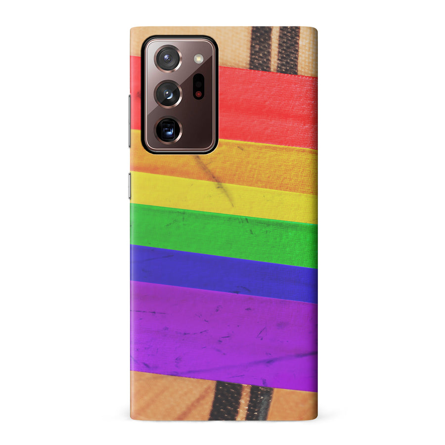 Samsung Galaxy Note 20 Ultra Hockey Stick Phone Case - Pride Tape