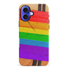 iPhone 16 Plus Hockey Stick Phone Case - Pride Tape