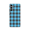 Samsung Galaxy S24 Lumberjack Plaid Phone Case - Blue