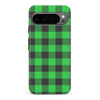 Google Pixel 9 Pro Lumberjack Plaid Phone Case - Green