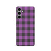 Lumberjack Plaid Phone Case - Purple