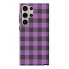Lumberjack Plaid Phone Case - Purple