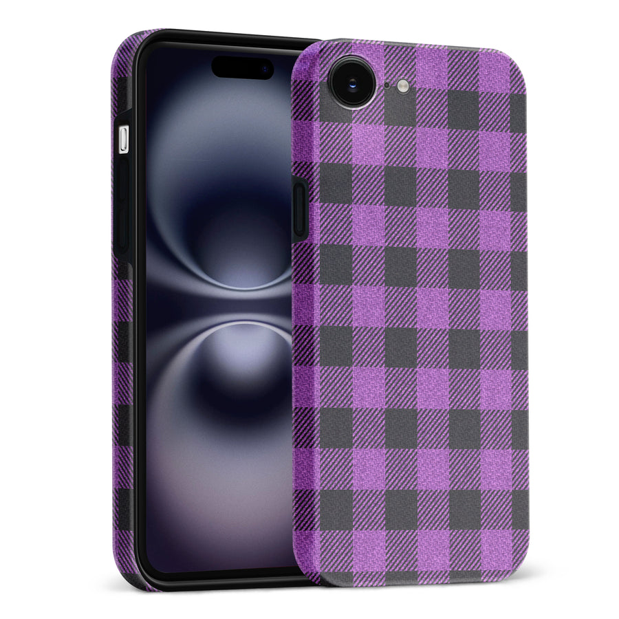 Lumberjack Plaid Phone Case - Purple
