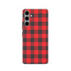 Lumberjack Plaid Phone Case - Red