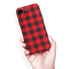 Lumberjack Plaid Phone Case - Red