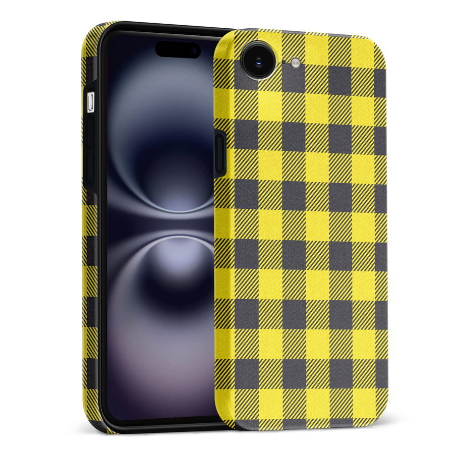 Lumberjack Plaid Phone Case - Yellow