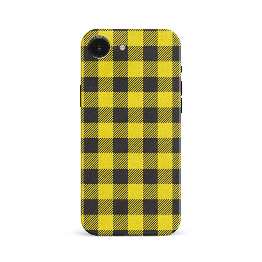 Lumberjack Plaid Phone Case - Yellow