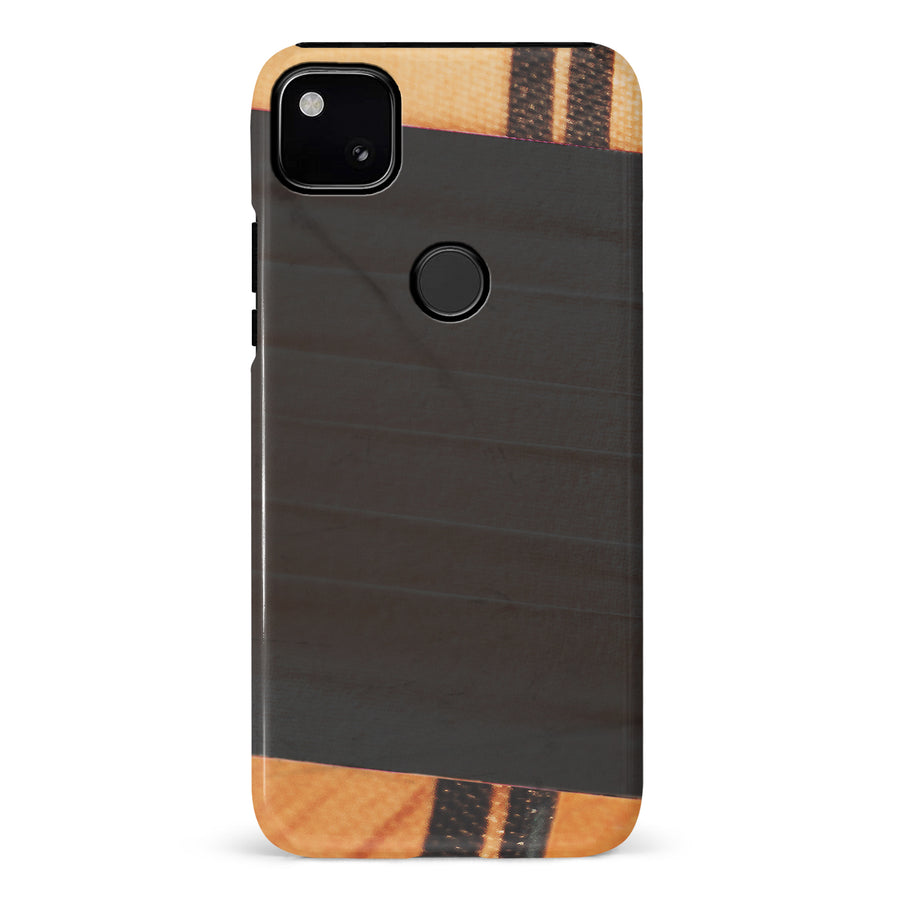 Google Pixel 4A Hockey Stick Phone Case - Black