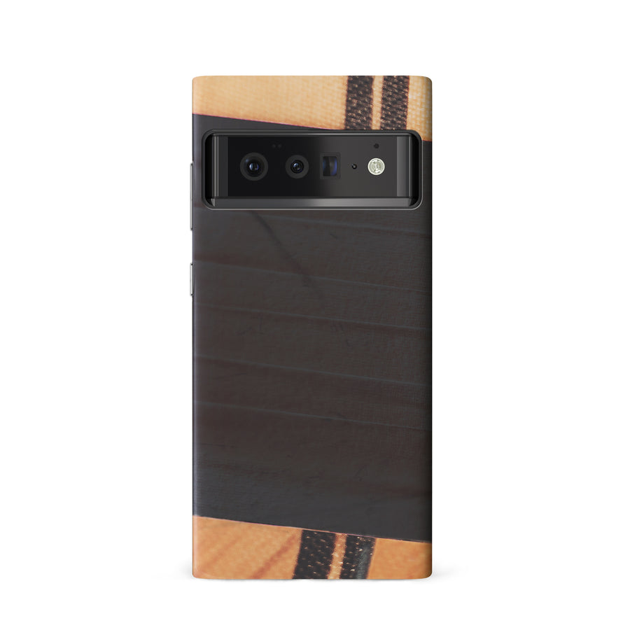 Google Pixel 6 Hockey Stick Phone Case - Black