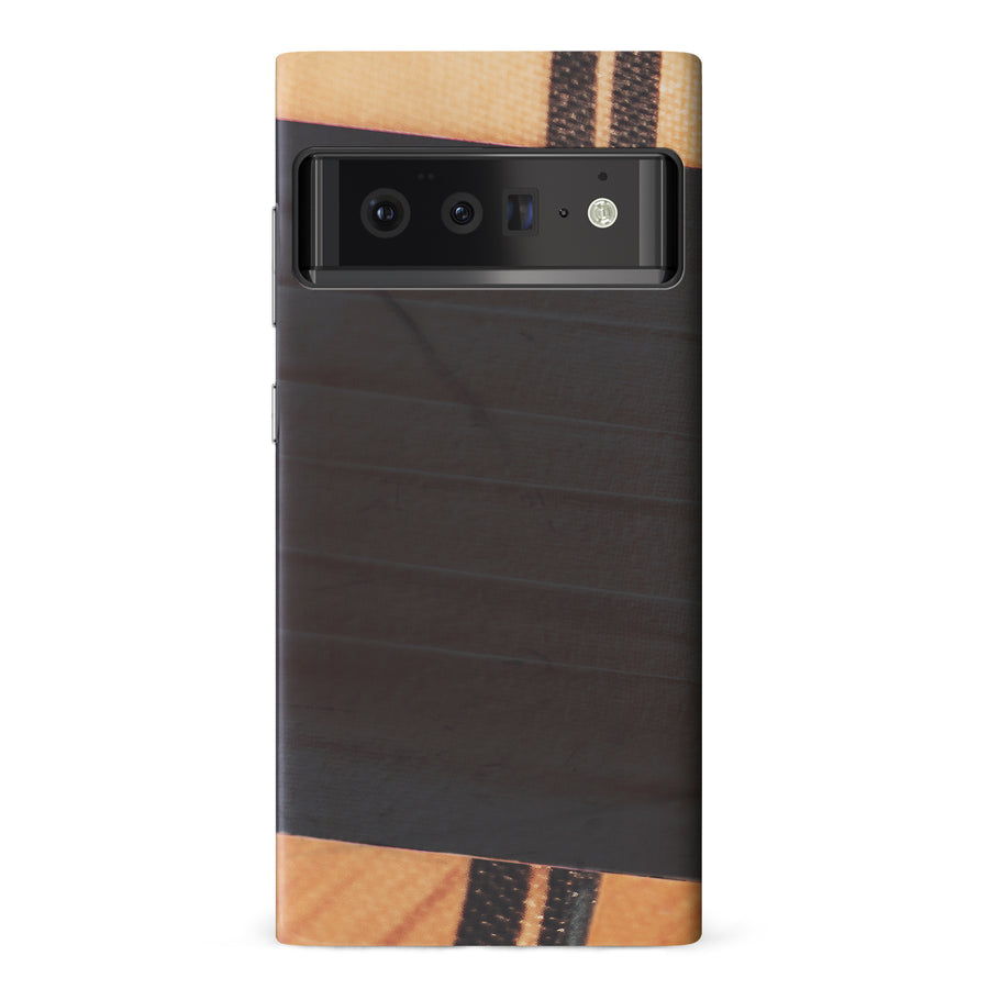 Google Pixel 6 Pro Hockey Stick Phone Case - Black