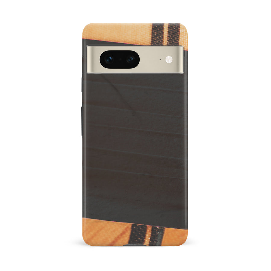Google Pixel 7 Hockey Stick Phone Case - Black