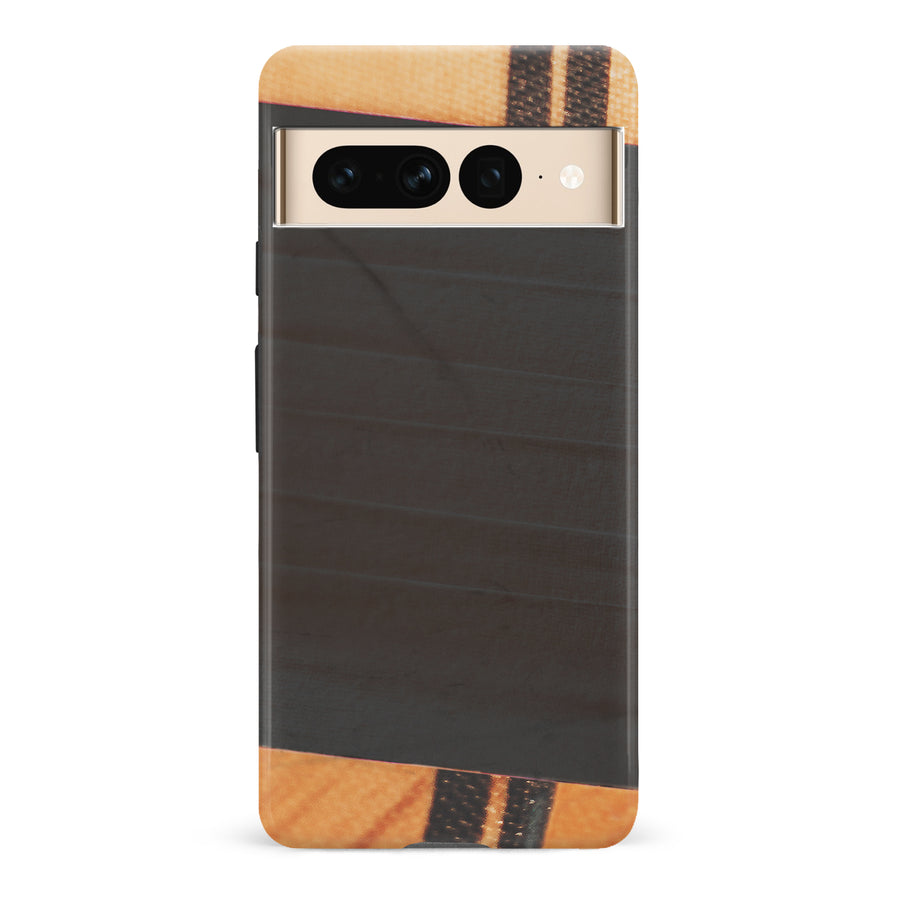 Google Pixel 7 Pro Hockey Stick Phone Case - Black