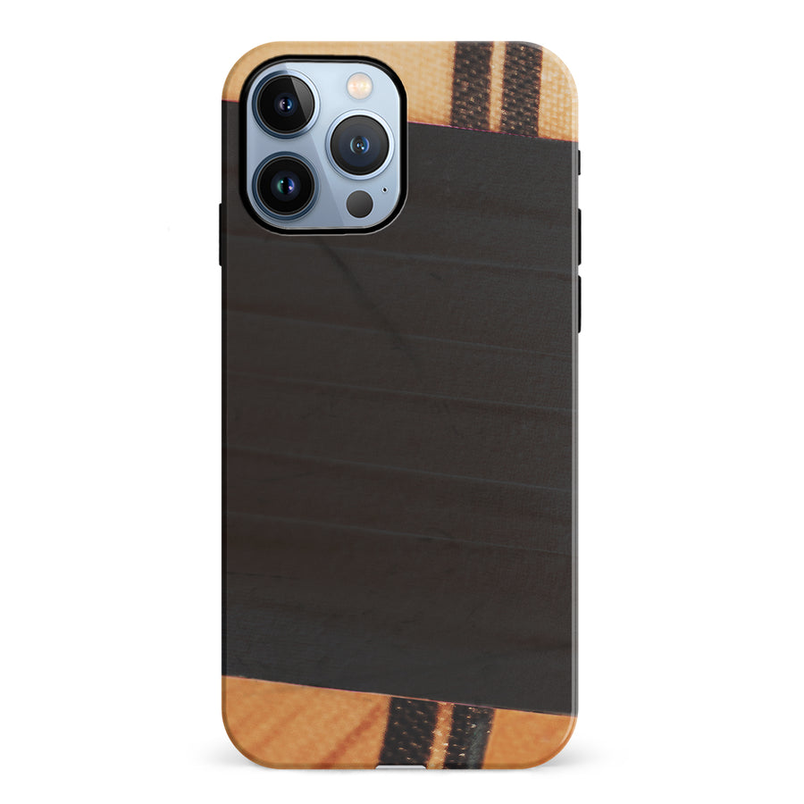 iPhone 12 Pro Hockey Stick Phone Case - Black
