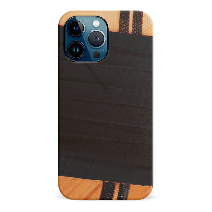 iPhone 12 Pro Max Hockey Stick Phone Case - Black