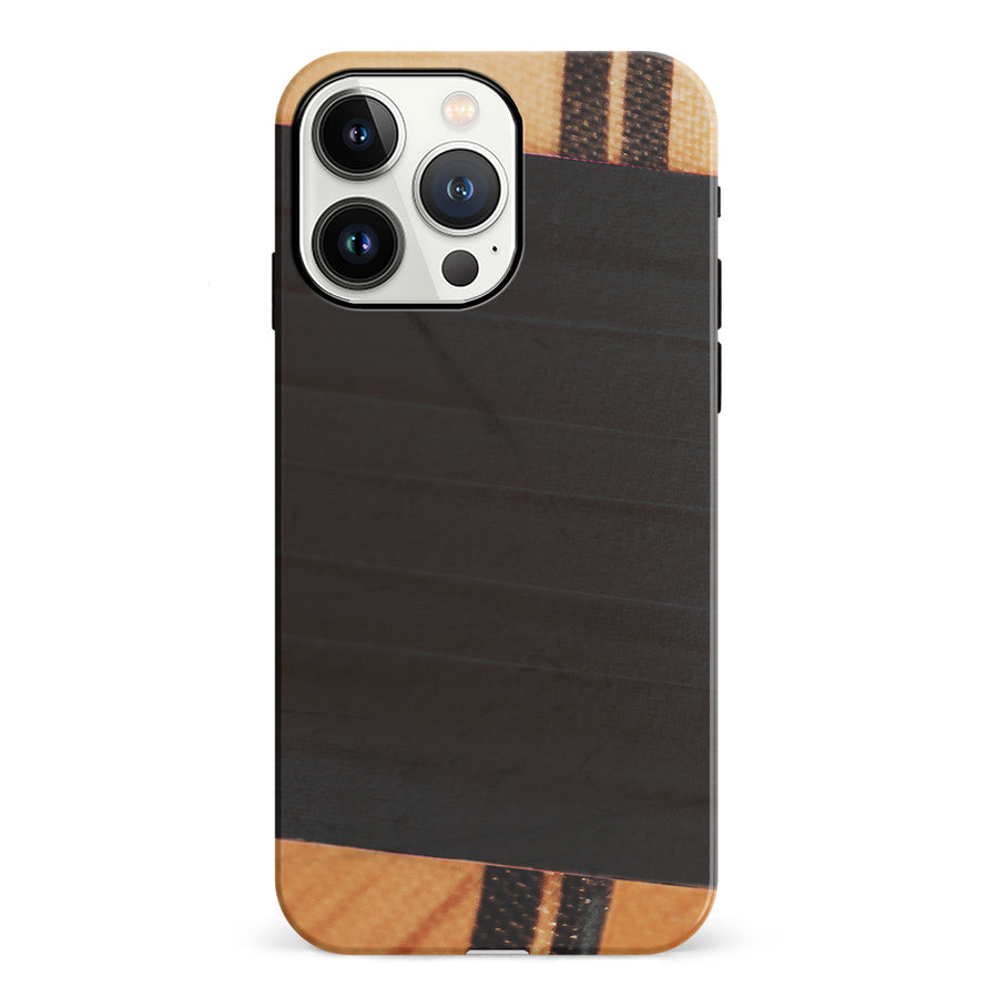 iPhone 13 Pro Hockey Stick Phone Case - Black