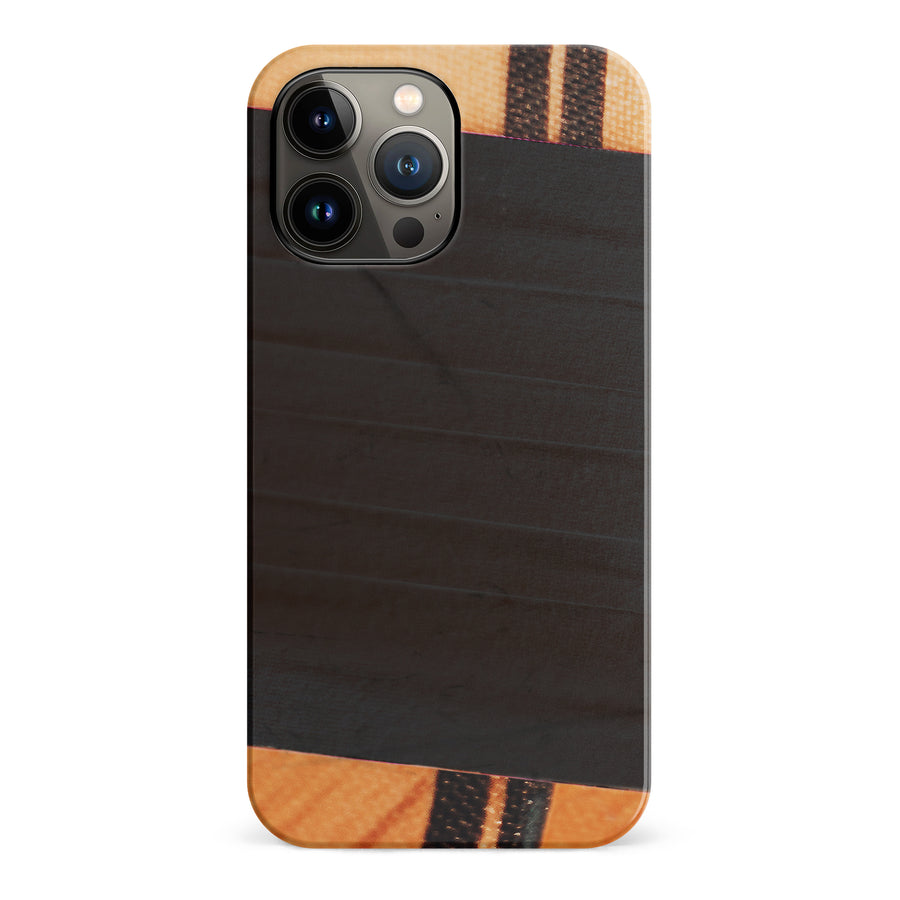 iPhone 13 Pro Max Hockey Stick Phone Case - Black