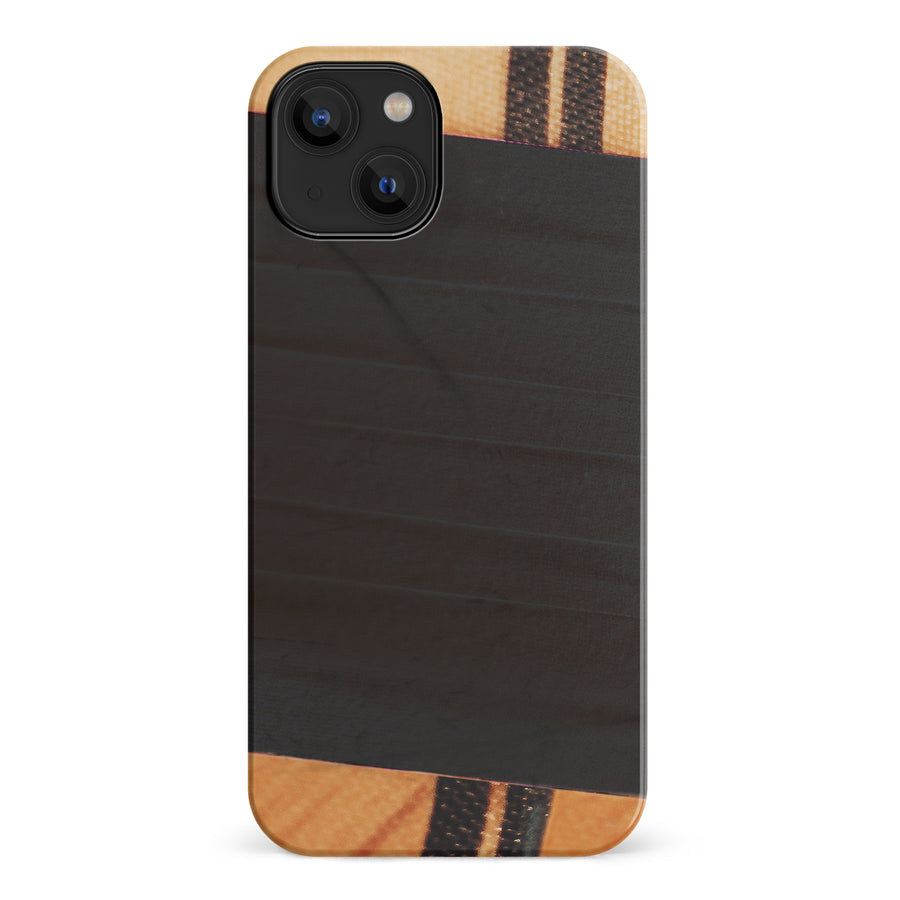 iPhone 14 Hockey Stick Phone Case - Black