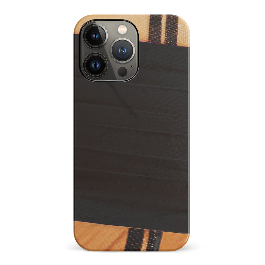 iPhone 14 Pro Hockey Stick Phone Case - Black