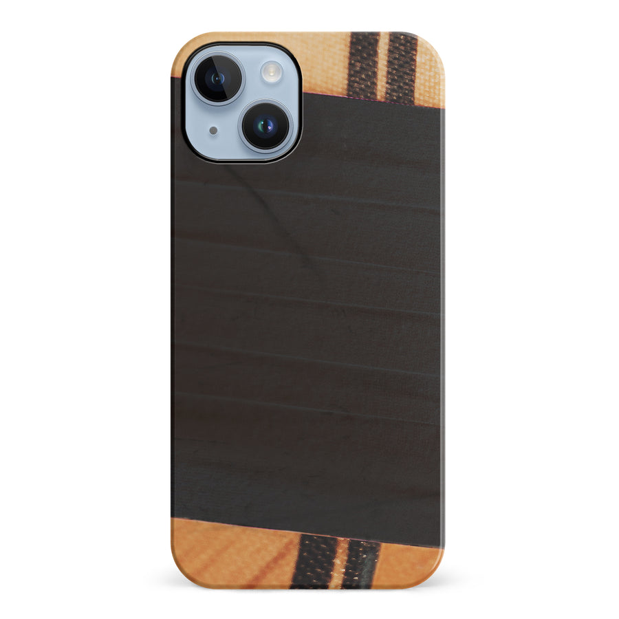 iPhone 14 Plus Hockey Stick Phone Case - Black