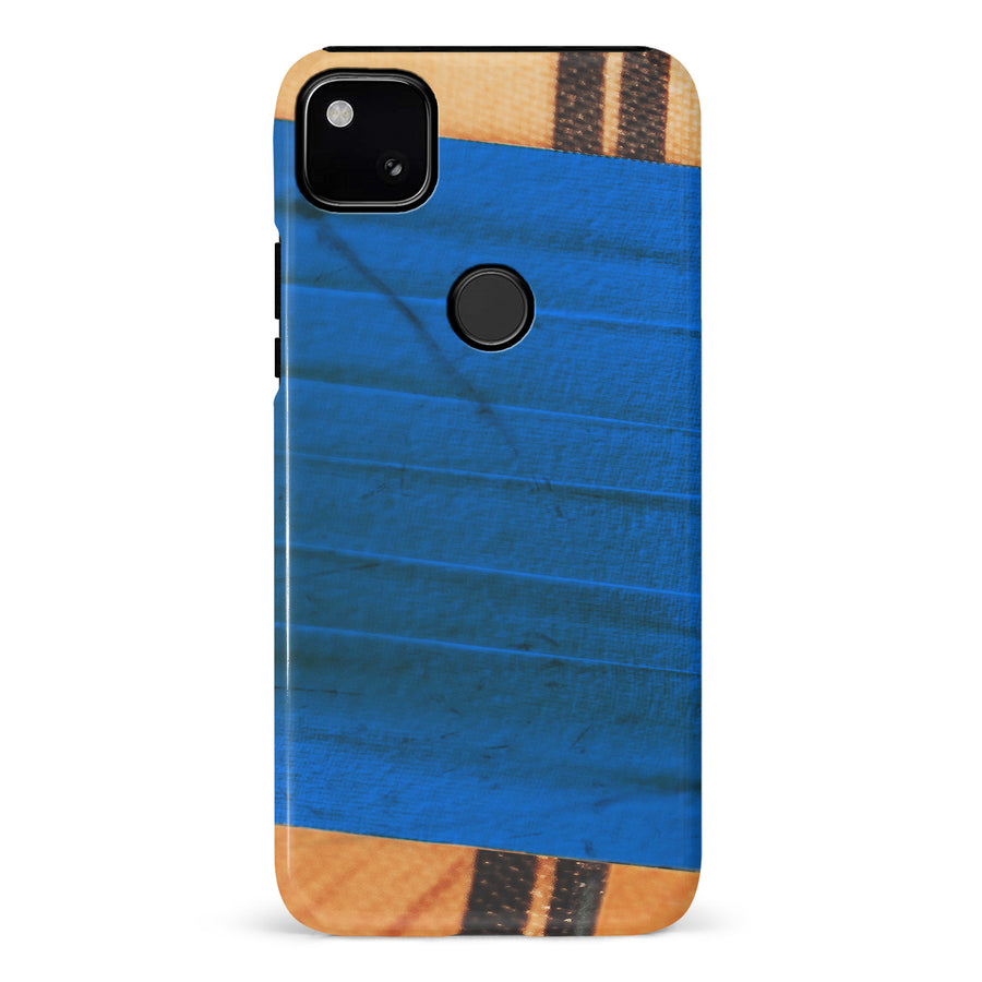 Google Pixel 4A Hockey Stick Phone Case - Blue