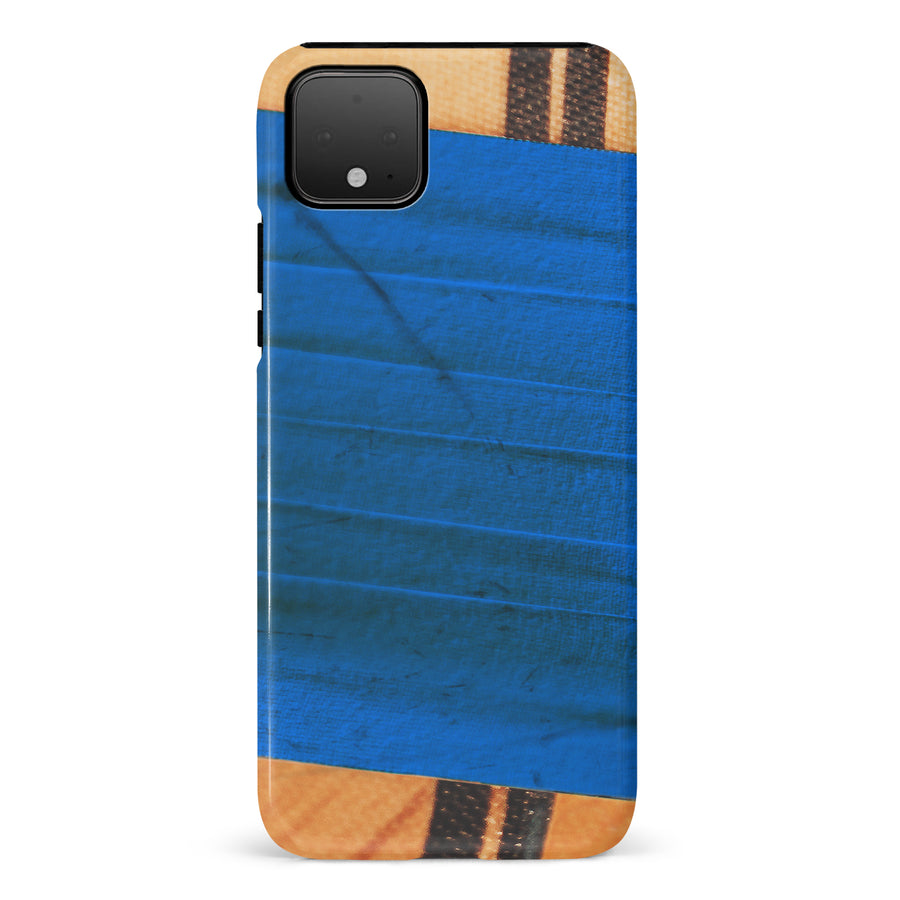 Google Pixel 4 XL Hockey Stick Phone Case - Blue
