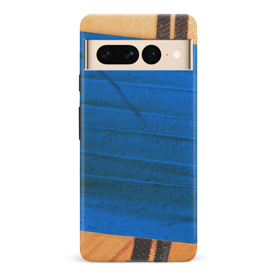 Google Pixel 7 Pro Hockey Stick Phone Case - Blue