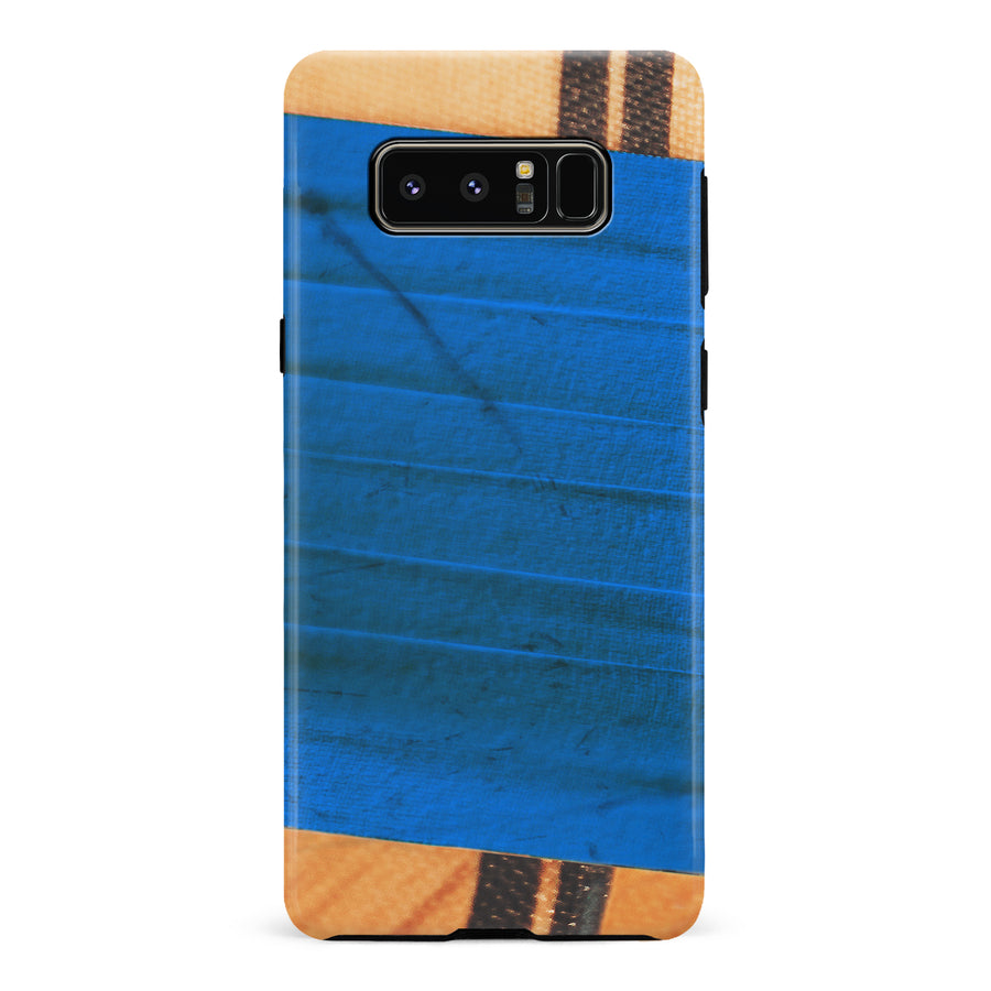 Samsung Galaxy Note 8 Hockey Stick Phone Case - Blue