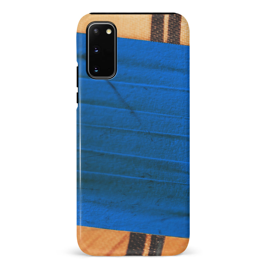 Samsung Galaxy S20 Hockey Stick Phone Case - Blue