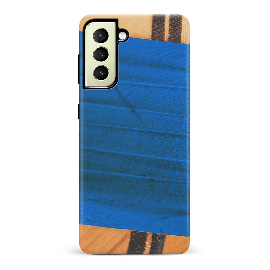 Samsung Galaxy S22 Plus Hockey Stick Phone Case - Blue