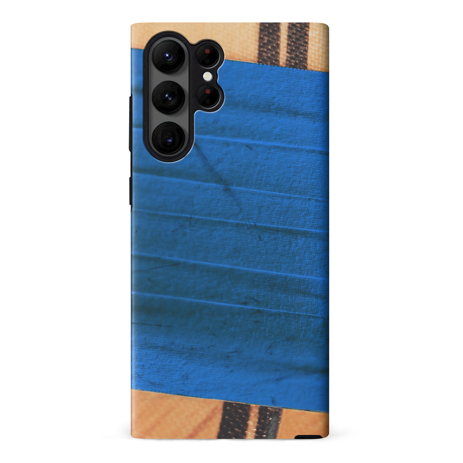 Samsung Galaxy S23 Ultra Hockey Stick Phone Case - Blue