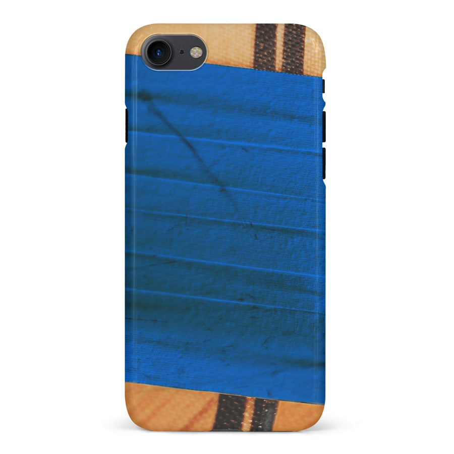 iPhone 7/8/SE Hockey Stick Phone Case - Blue