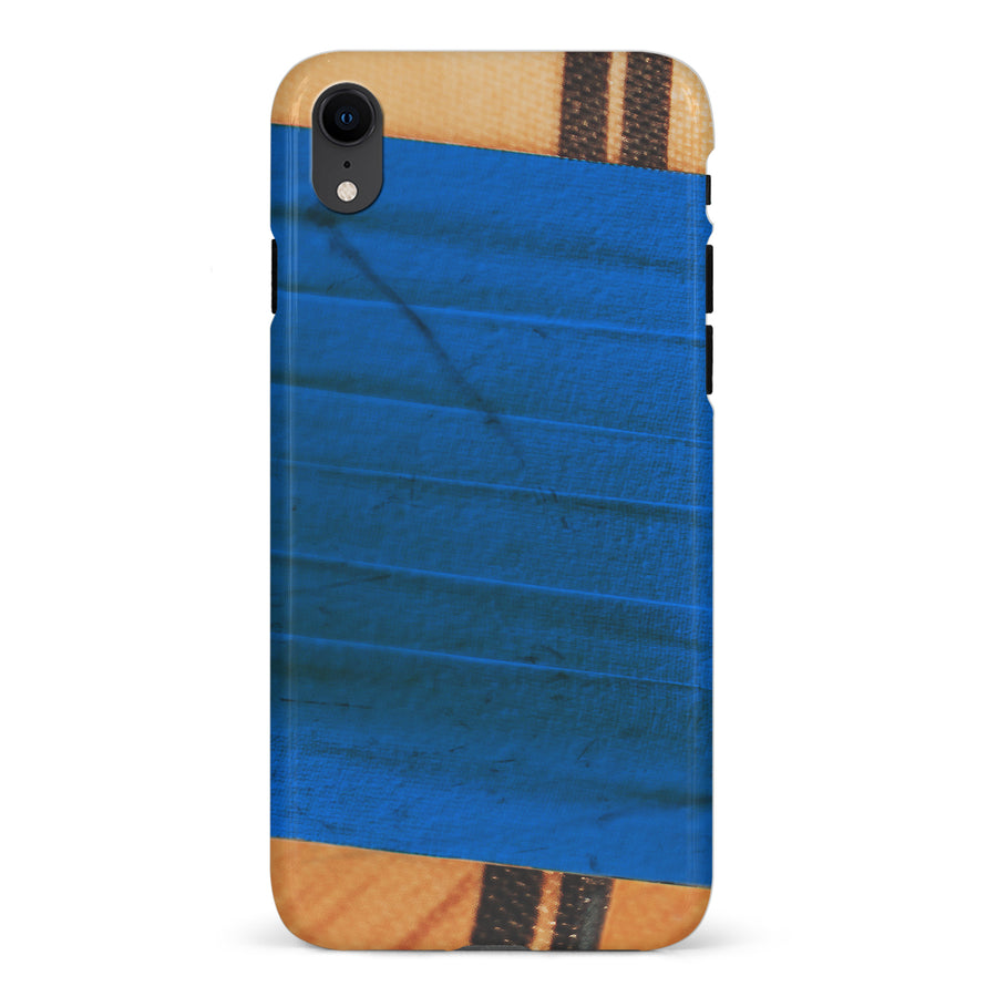 iPhone XR Hockey Stick Phone Case - Blue