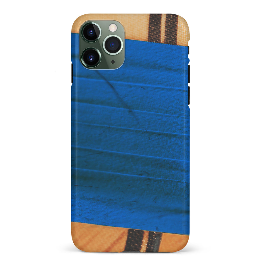 iPhone 11 Pro Hockey Stick Phone Case - Blue
