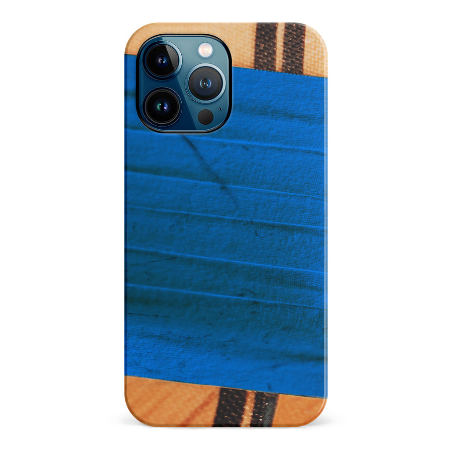 iPhone 12 Pro Max Hockey Stick Phone Case - Blue
