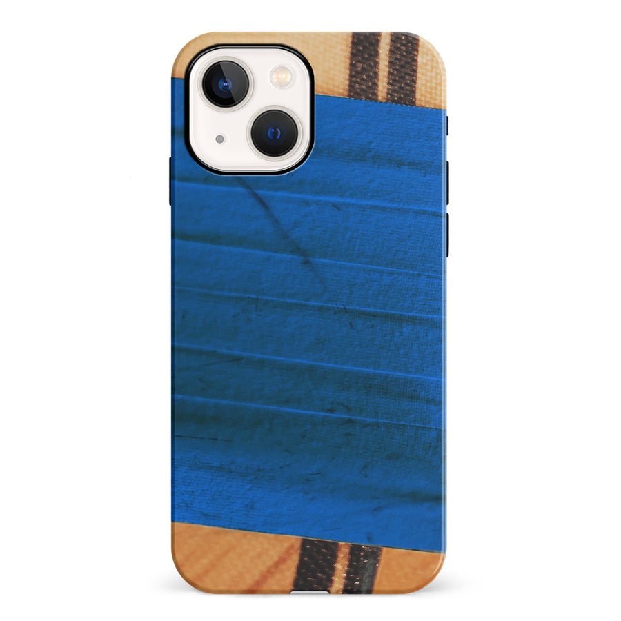 iPhone 13 Hockey Stick Phone Case - Blue