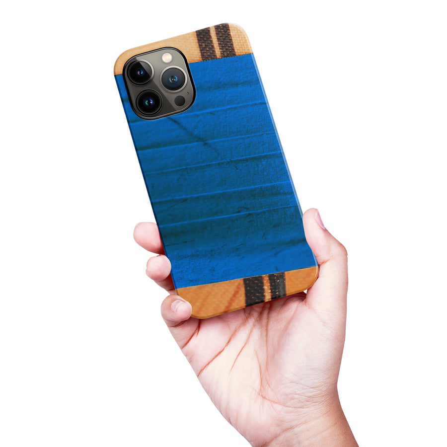 iPhone 13 Pro Max Hockey Stick Phone Case - Blue