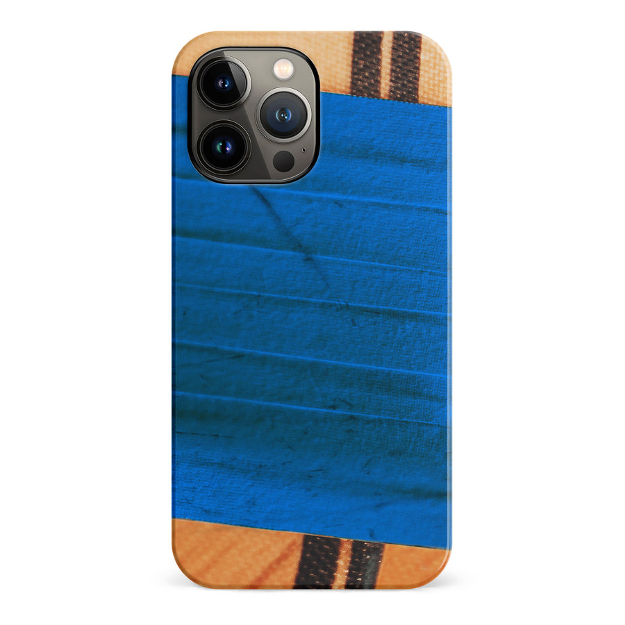 iPhone 13 Pro Max Hockey Stick Phone Case - Blue
