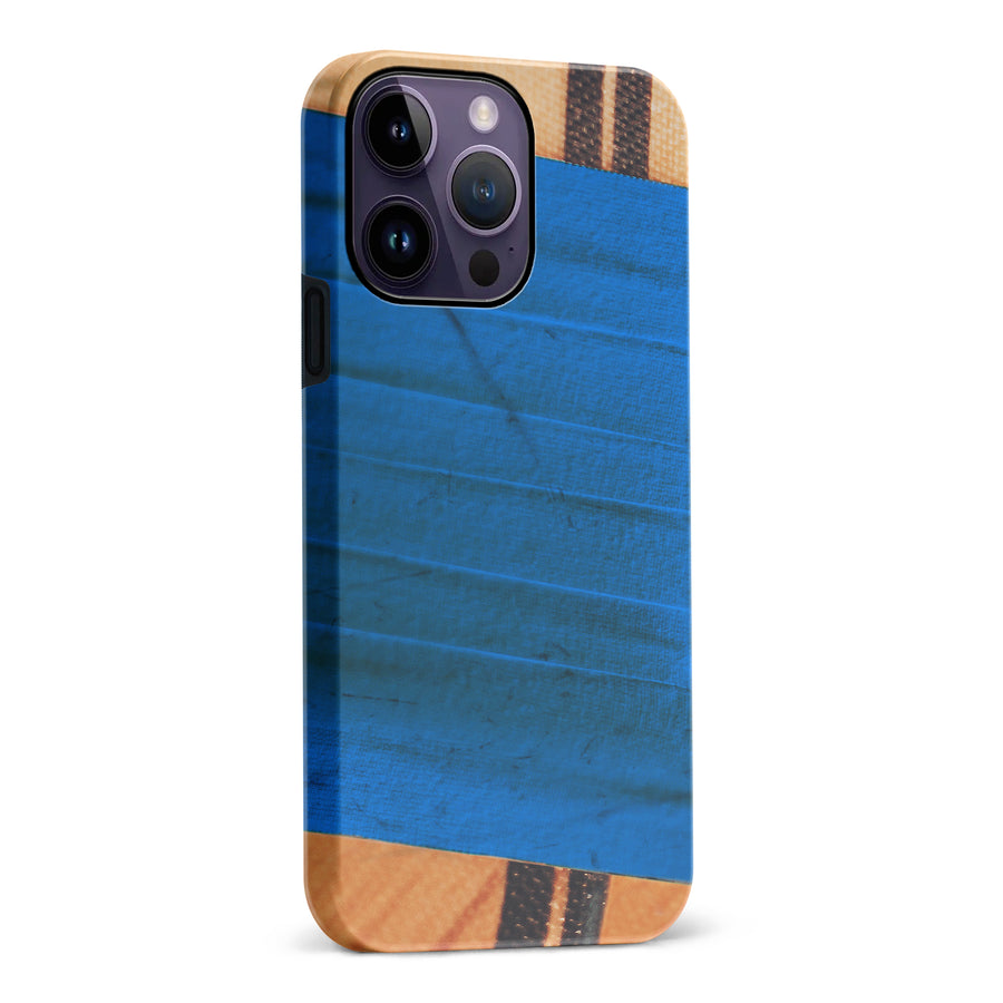 iPhone 14 Pro Max Hockey Stick Phone Case - Blue
