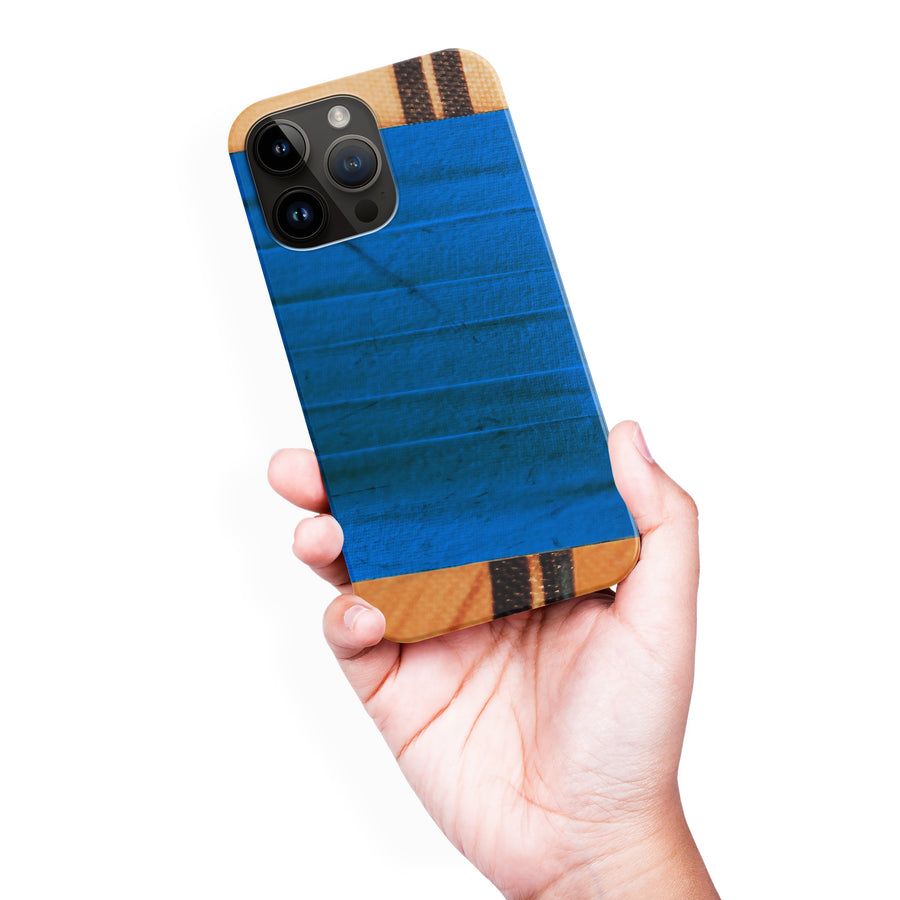 iPhone 15 Pro Max Hockey Stick Phone Case - Blue