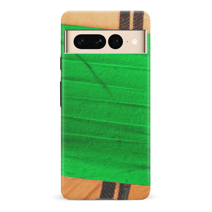Google Pixel 7 Pro Hockey Stick Phone Case - Green