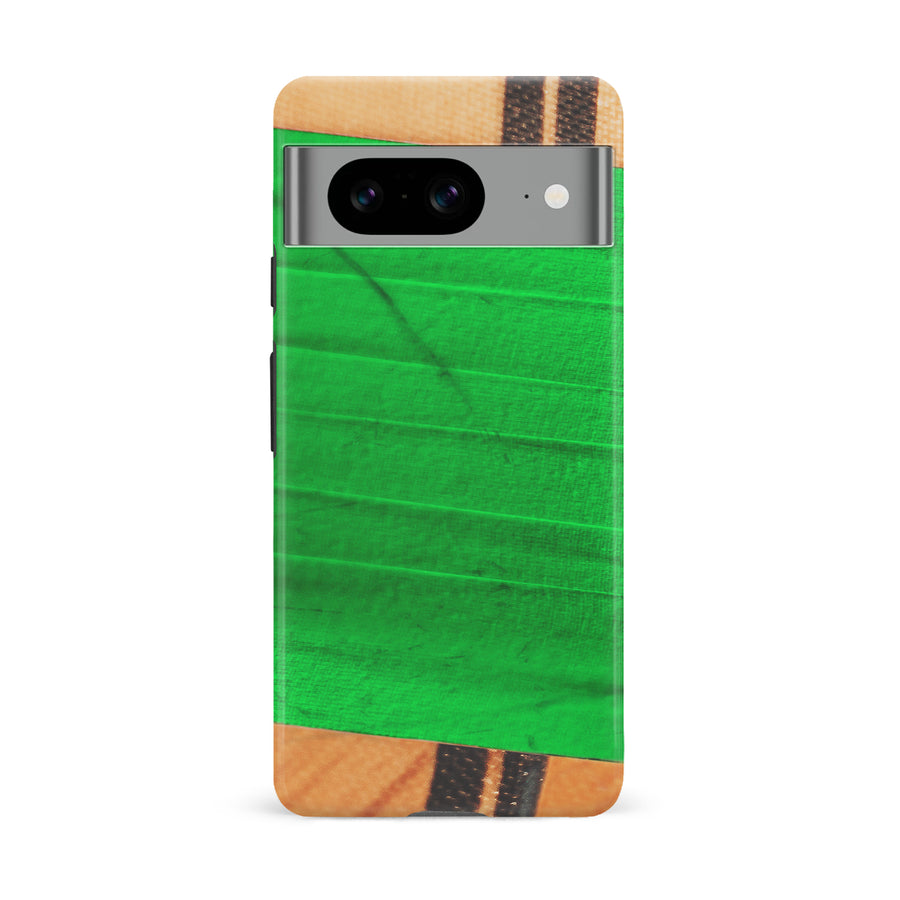 Google Pixel 8 Hockey Stick Phone Case - Green