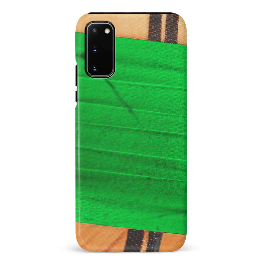 Samsung Galaxy S20 Hockey Stick Phone Case - Green