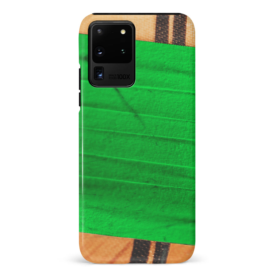 Samsung Galaxy S20 Ultra Hockey Stick Phone Case - Green