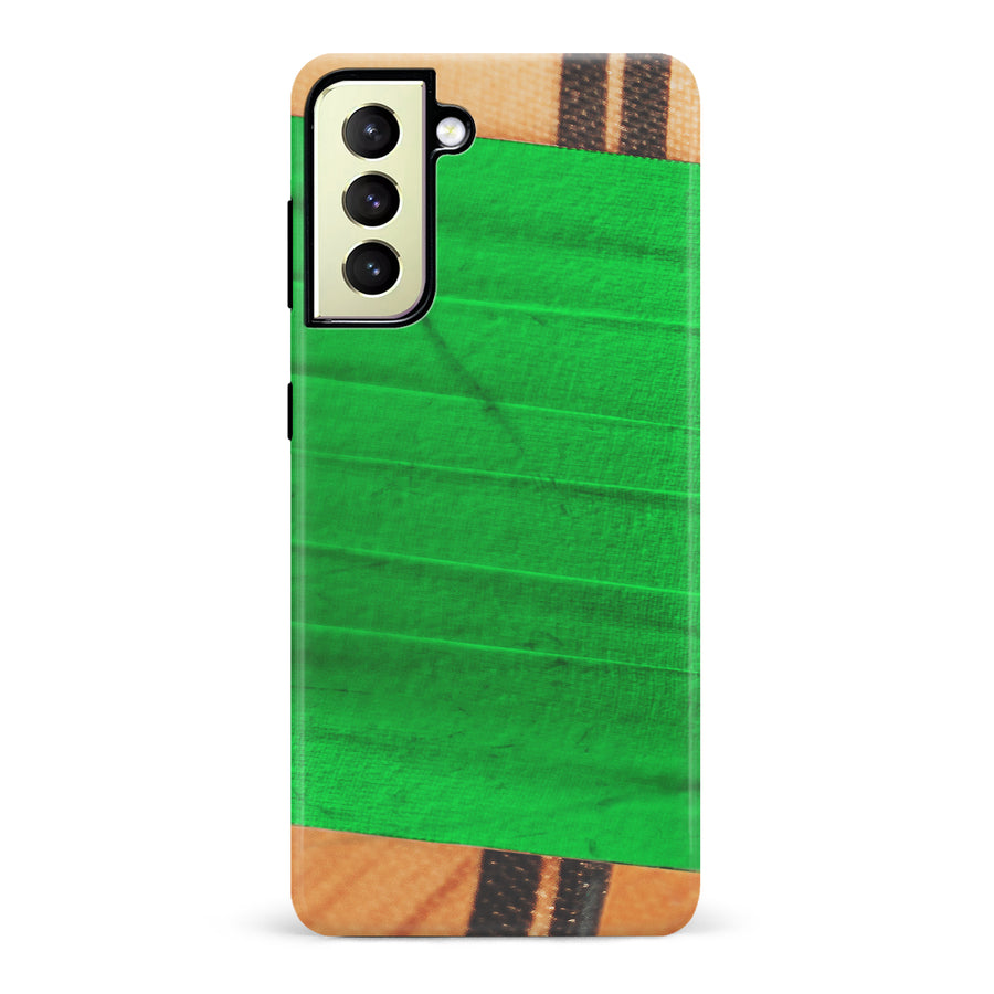 Samsung Galaxy S22 Plus Hockey Stick Phone Case - Green