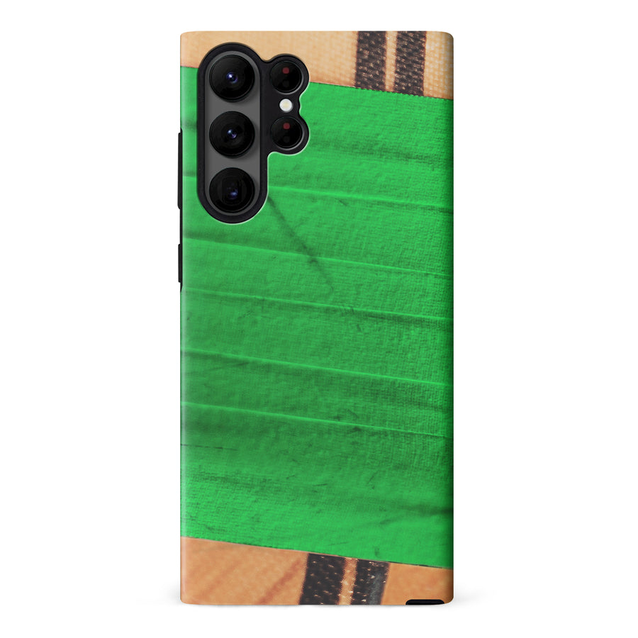 Samsung Galaxy S23 Ultra Hockey Stick Phone Case - Green