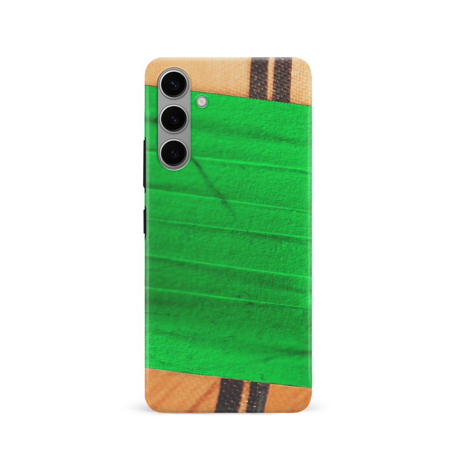 Samsung Galaxy S24 Hockey Stick Phone Case - Green