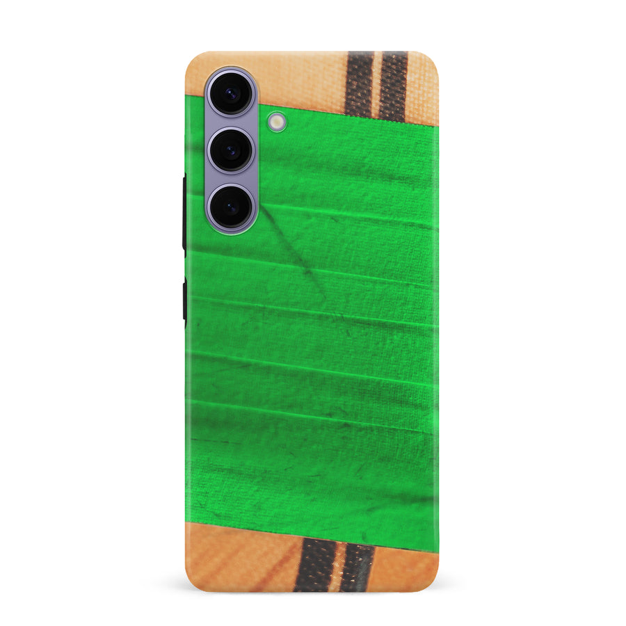 Samsung Galaxy S24 Plus Hockey Stick Phone Case - Green