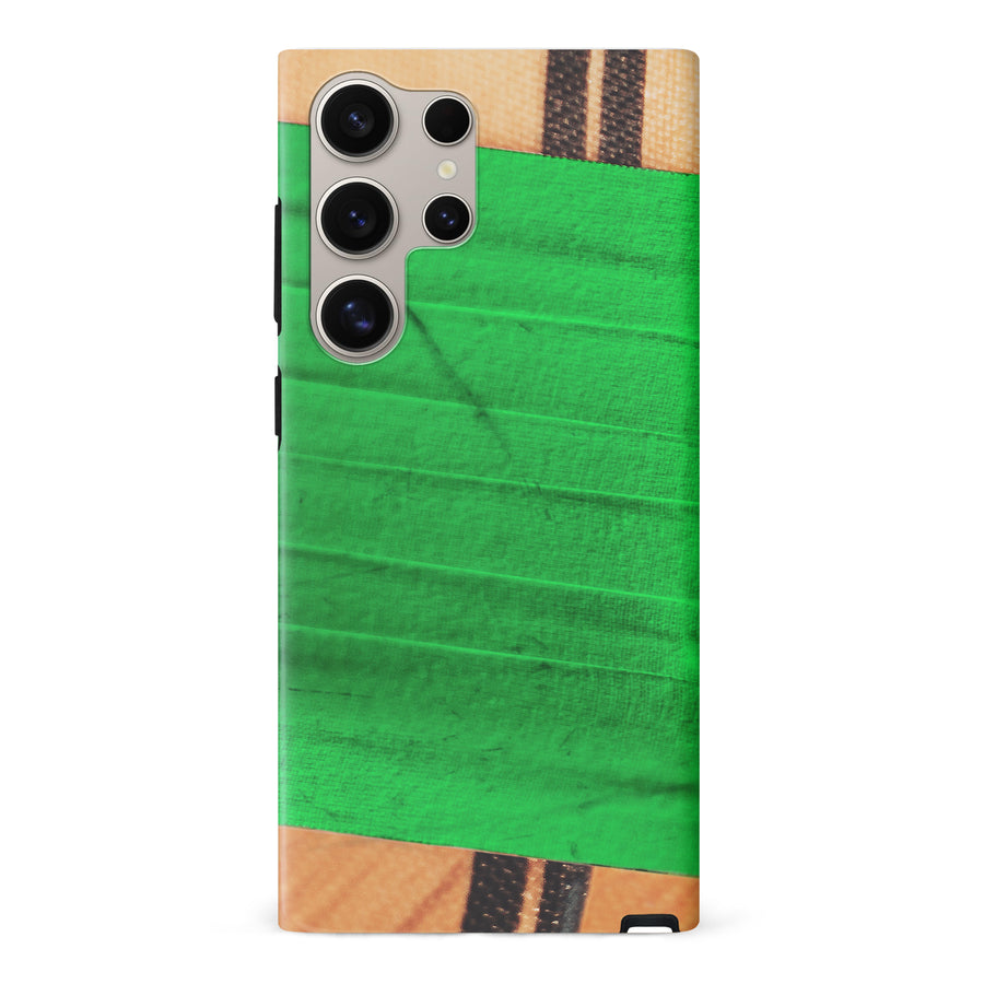 Samsung Galaxy S24 Ultra Hockey Stick Phone Case - Green